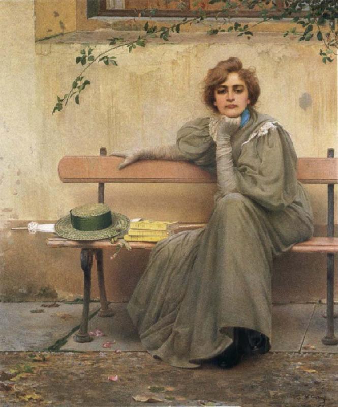 Vittorio Matteo Corcos Dreams oil painting image